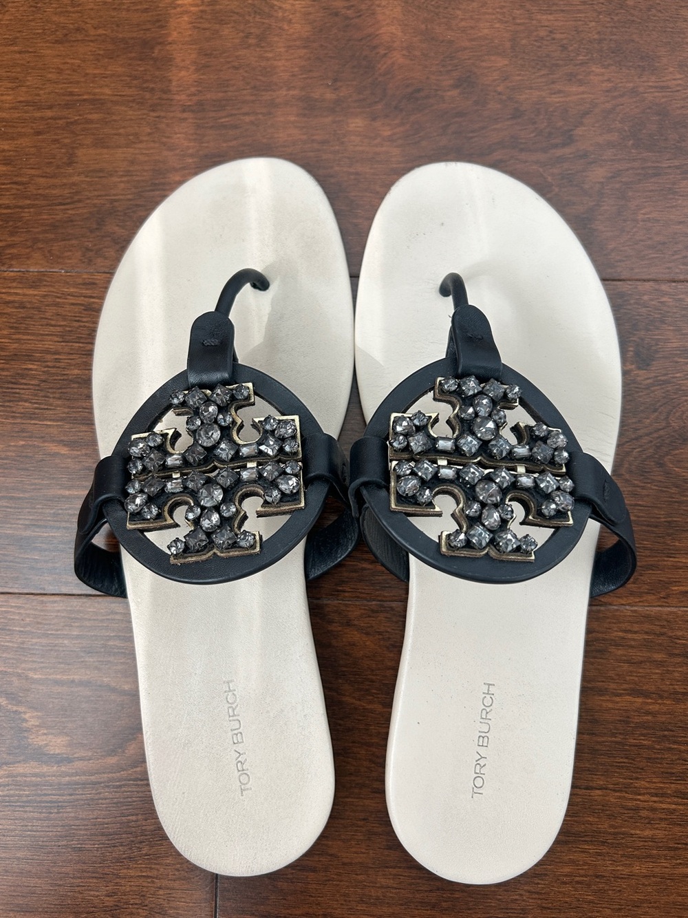Tory Burch Crystal Miller Sandals
